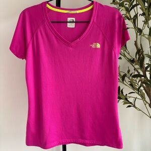 • [The North Face] V-Neck Tee •